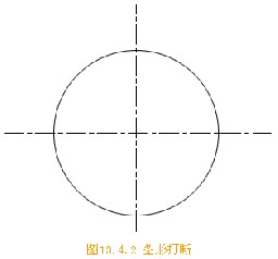 机械制图基础-140、图线的切断