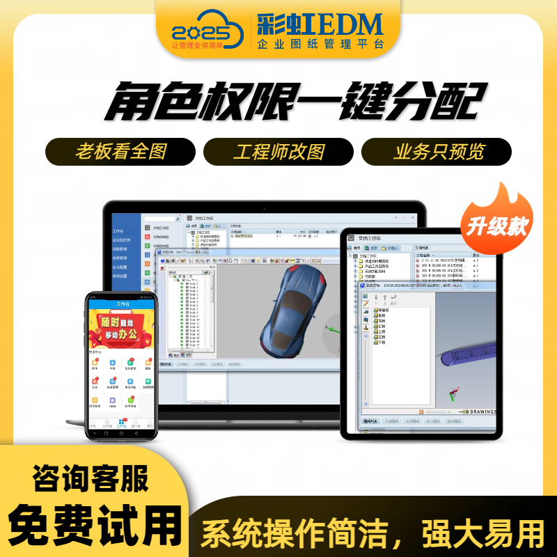 图纸权限分不清？图纸分级授权管控方案